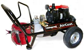 air assisted airless capspray
